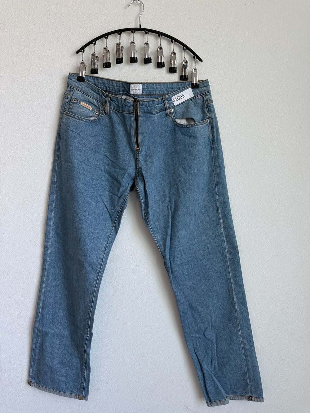 Calvin Klein Jeans Light Wash Straight Leg Denim Jeans Size 13